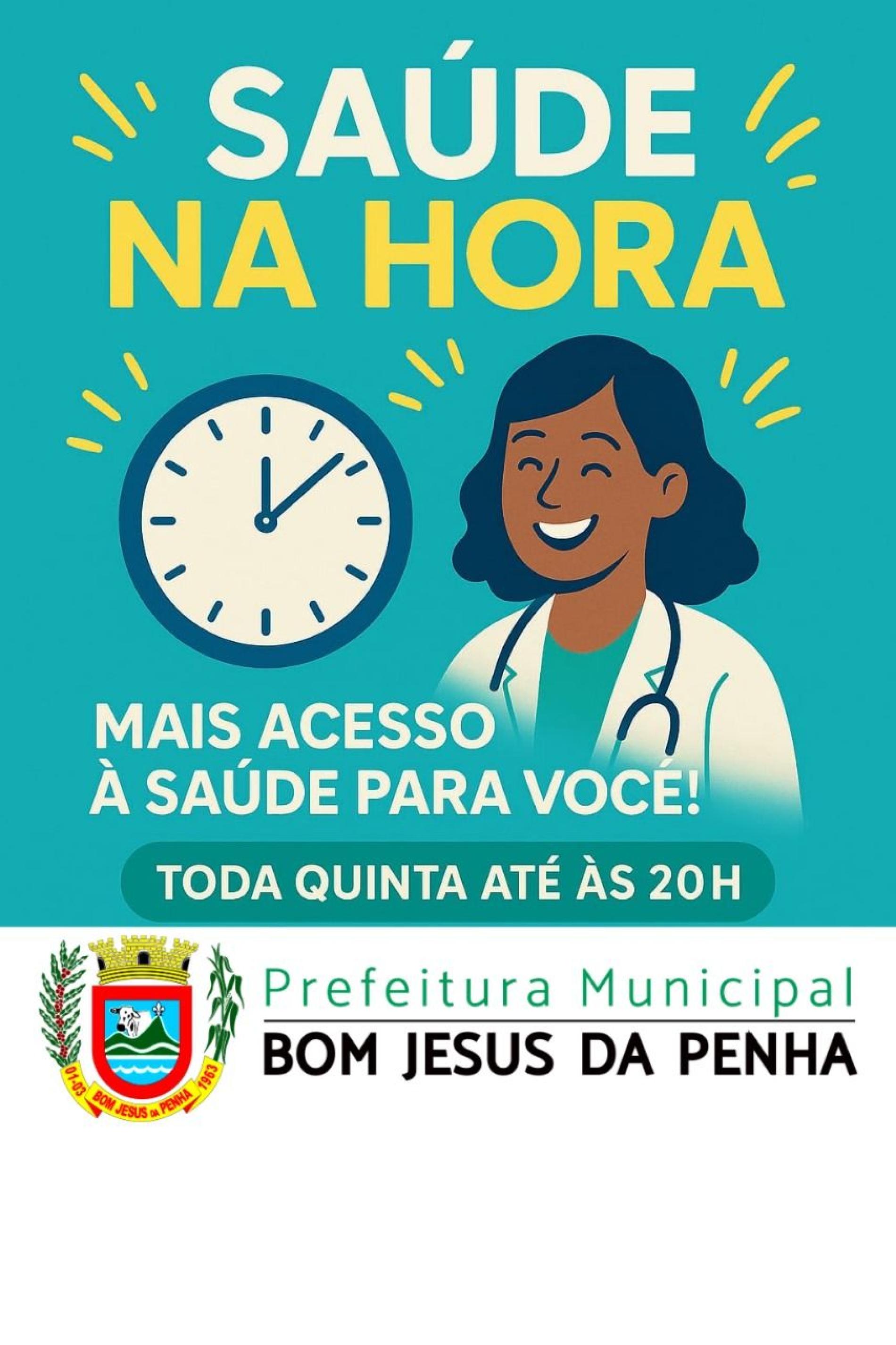 Saúde mais perto de você: horário estendido reforça atendimento à população