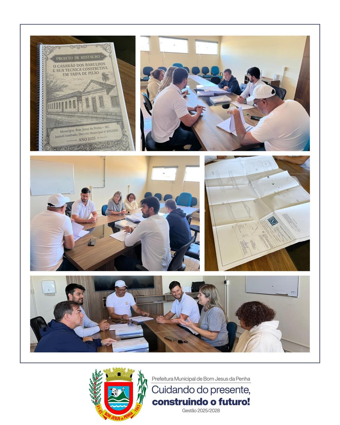 Visita dos Representantes da BSZ Construtora e Engenharia