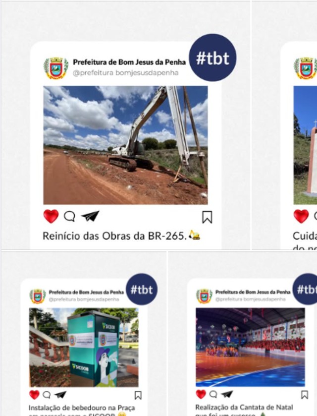 Trabalho que constroem o nosso município!