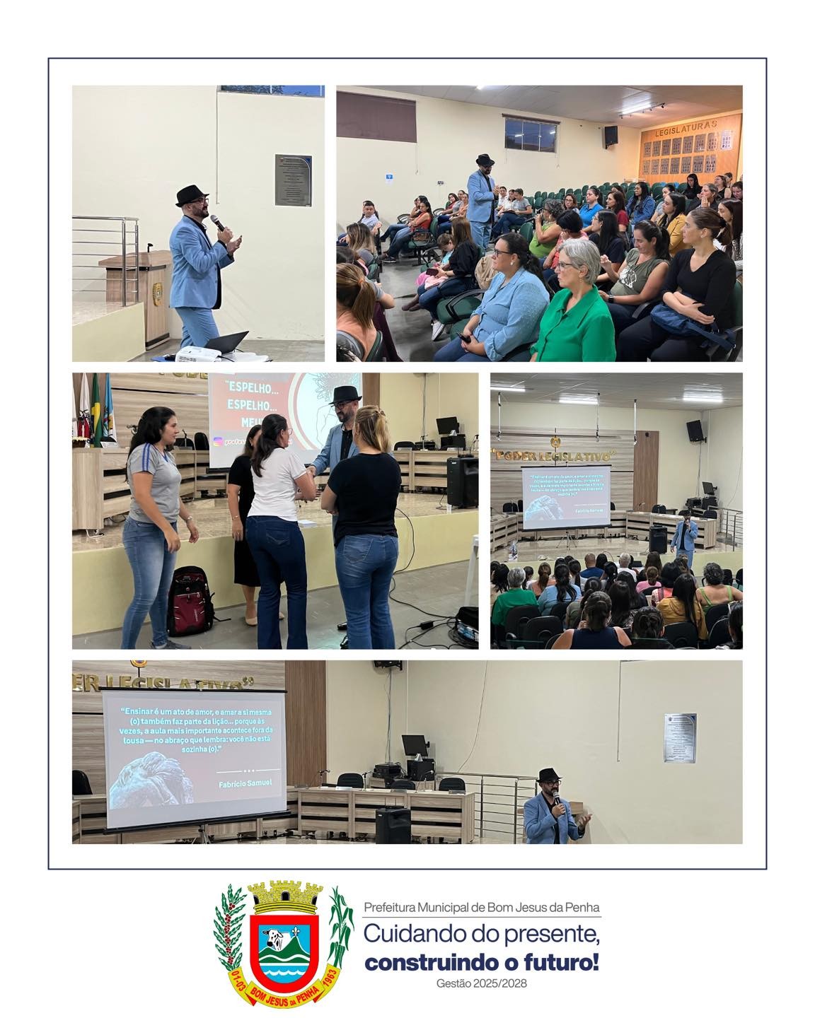 Foi Realizado a Palestra “Espelho… Espelho meu… Existe alguém mais feliz do que eu?”