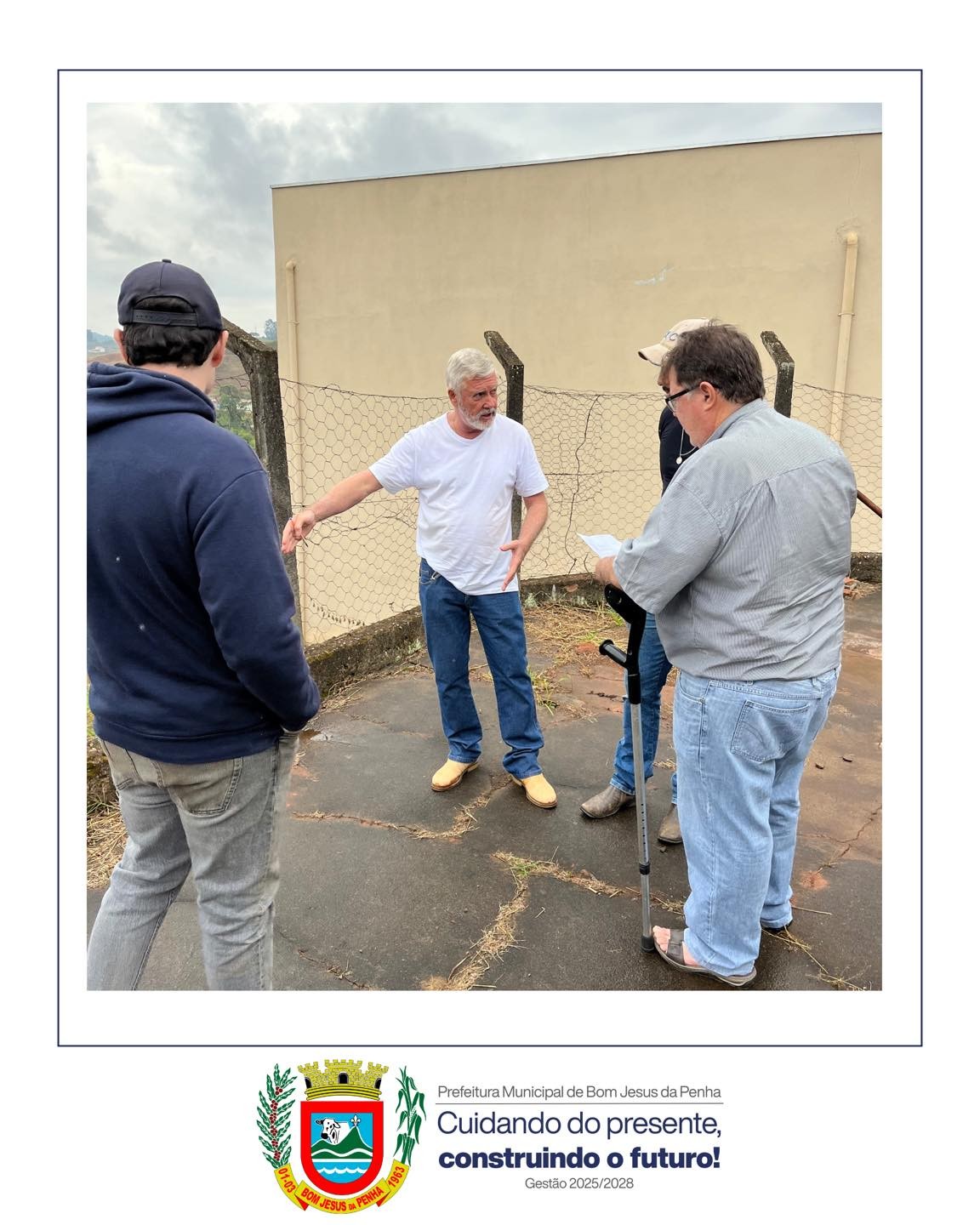 Visita dos Representantes da Empresa Grande Minas