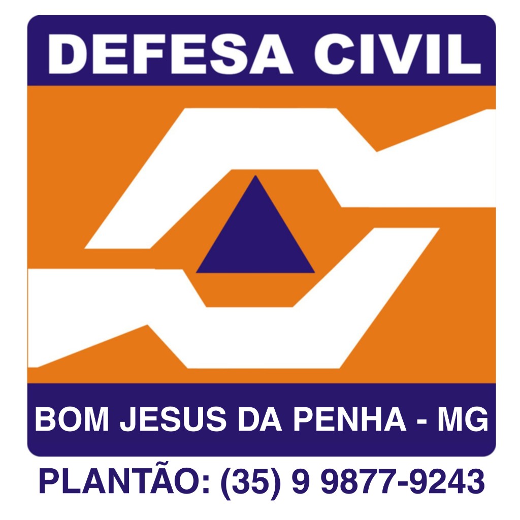 Logo Defesa Civil de Bom Jesus da Penha - MG